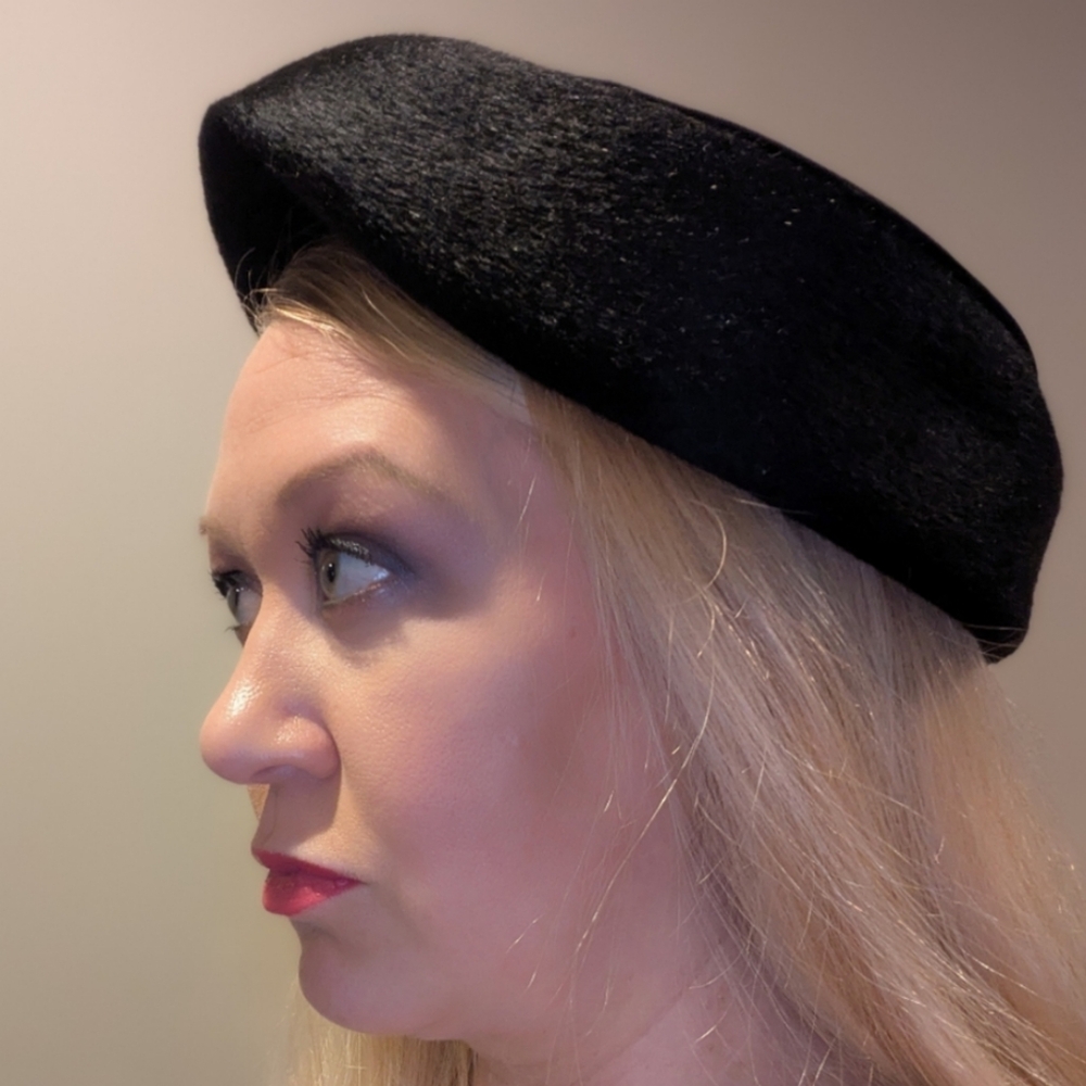 Black Vintage Hat